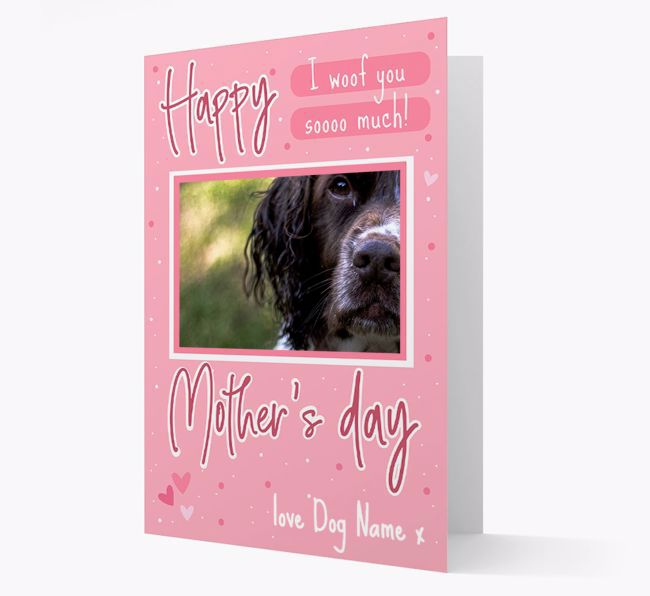 Happy Mother's Day - Personalised {breedFullName} Photo Upload Card